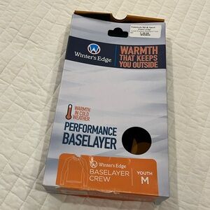 Winter's Edge Baselayer Crew Youth Medium